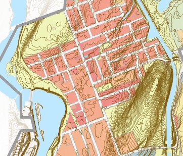 East City Museum Evaluation Map